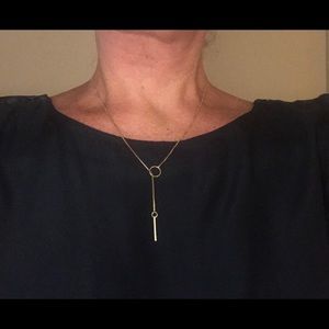 Authentic Gucci 8k Yellow Gold Lariat 